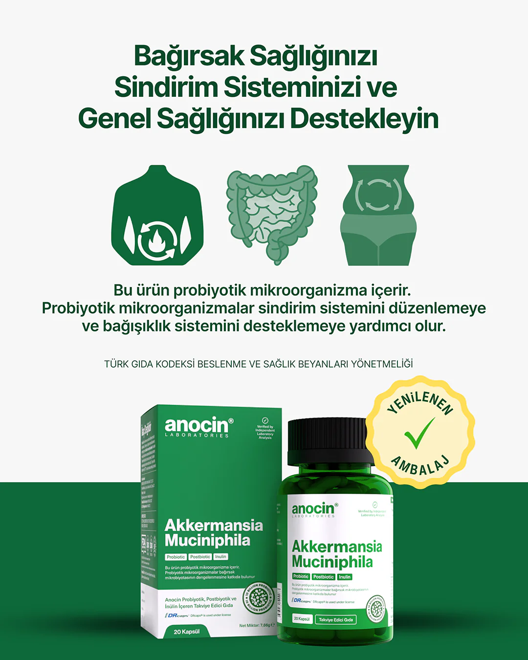 Akkermansia Muciniphila 10 Milyar Probiyotik + Postbiyotik + İnülin - Image 5