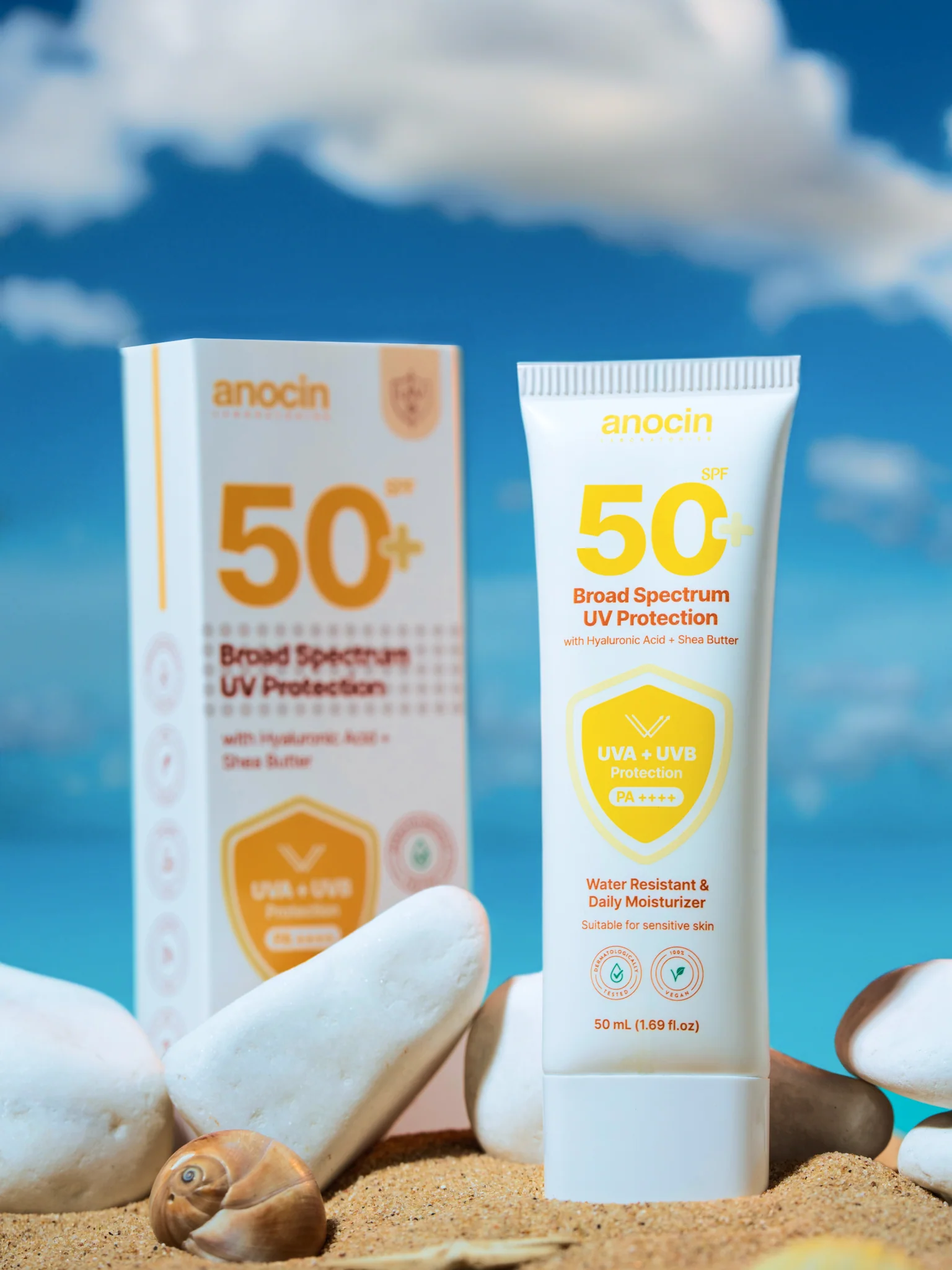 50+SPF BROAD SPECTRUM UV PROTECTION - Image 4