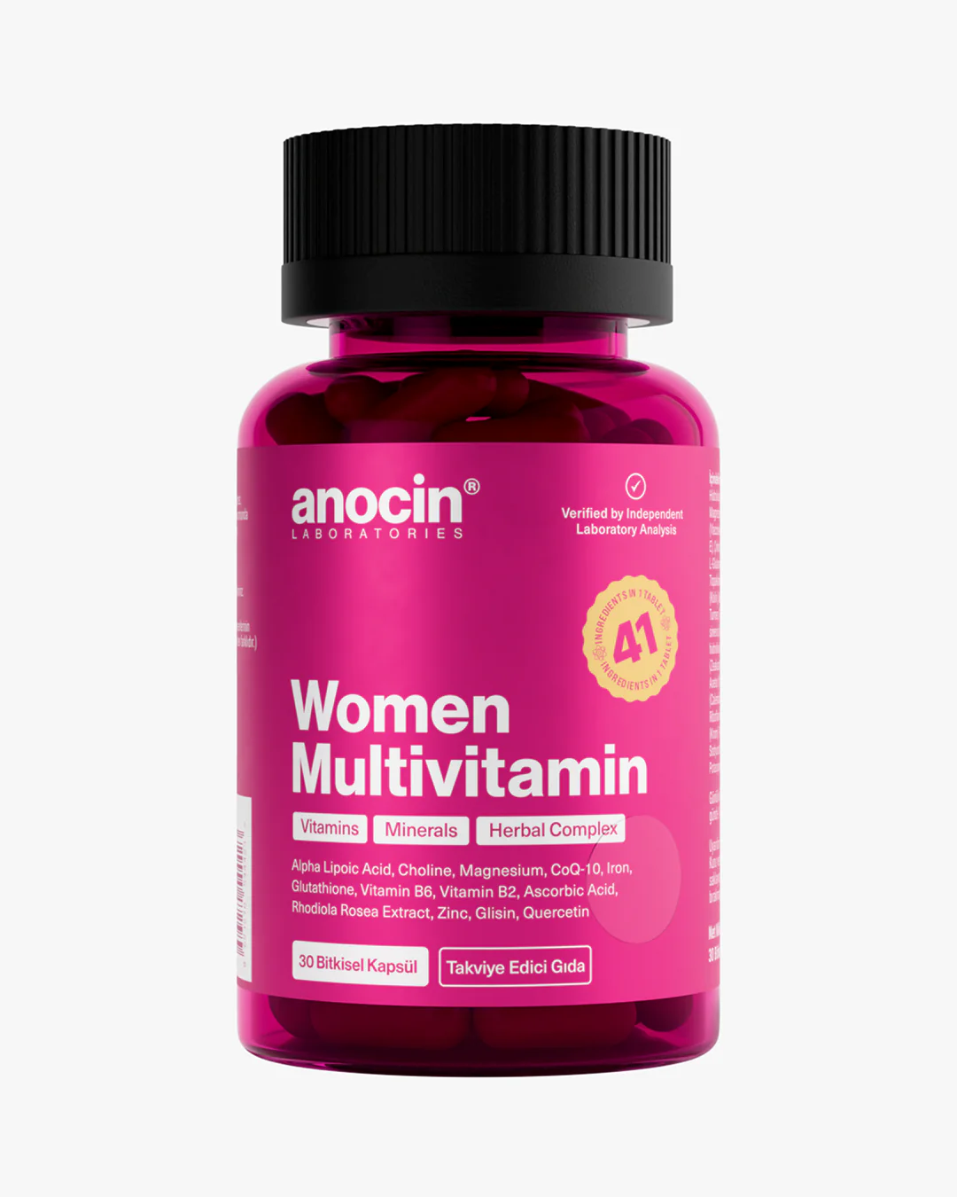 Women Multivitamin - Vitamins, Minerals, Herbal Complex and Antioxidants